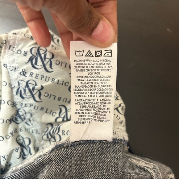 Rock & Republic Men’s Slim Straight Jeans Denim 32X32 - Picture 7 of 9